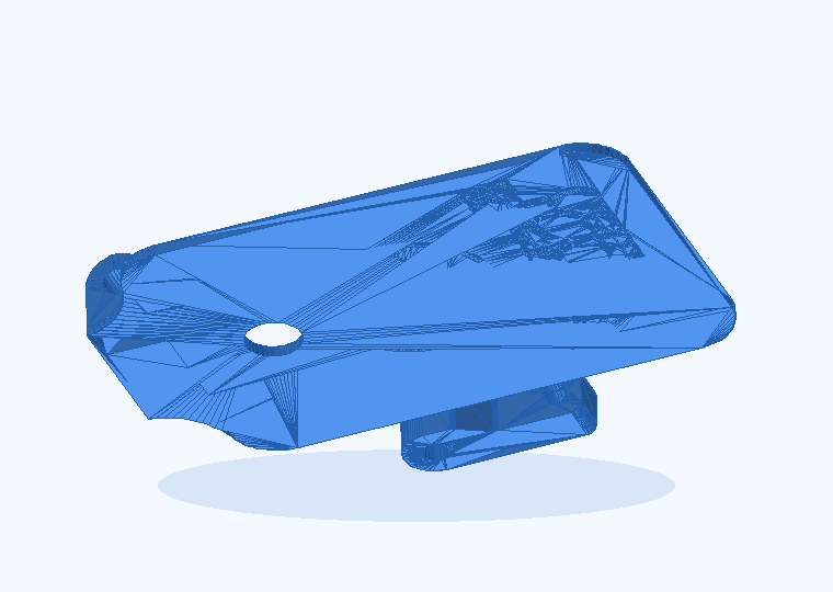 3D render of the Adjustable IC Mirror