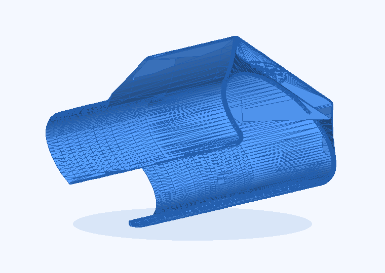 3D render of the Deodorant Holder: Large