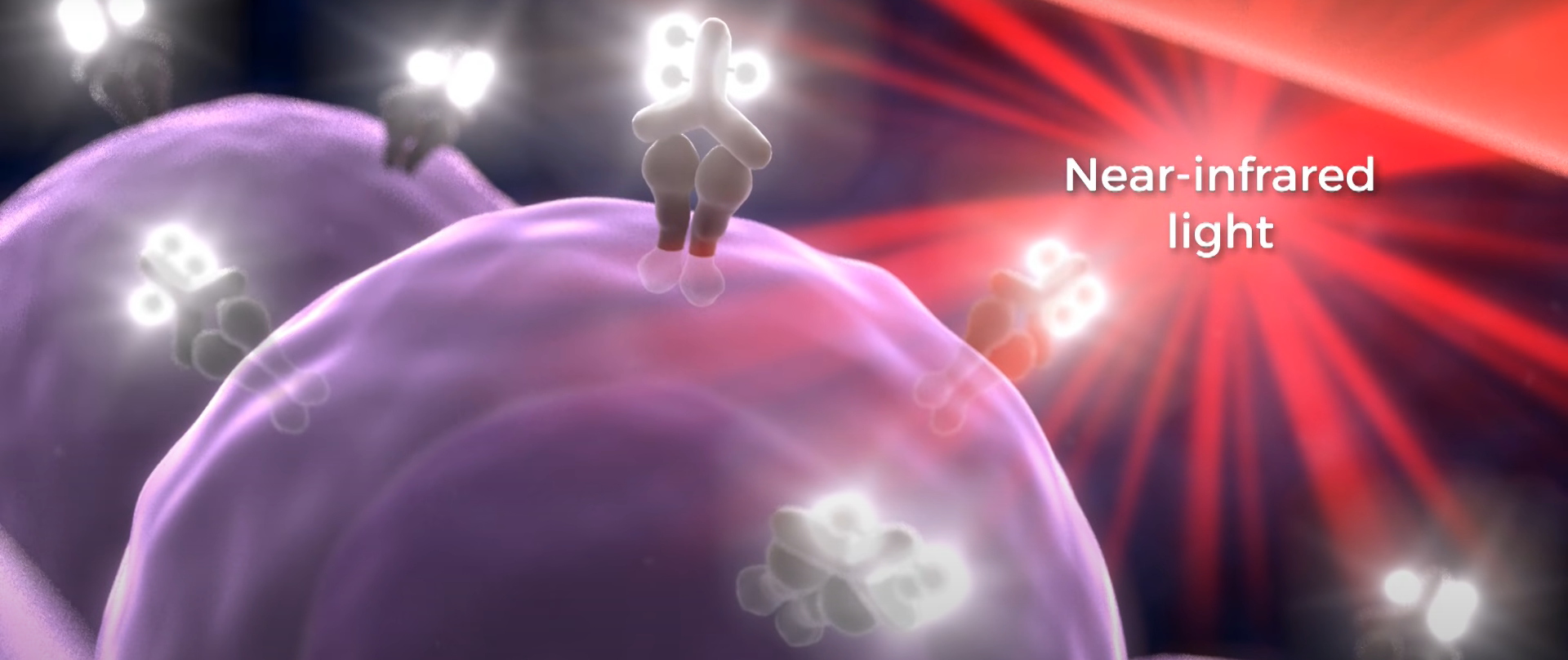 PhotUP near-infrared light concept visualization